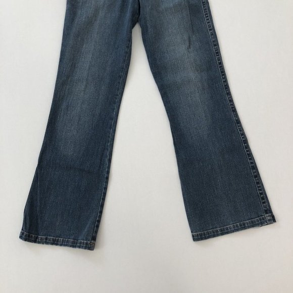 Esprit Jenas Women's 16 Blue Boot Cut Denim Pants Reg Fit Size 26x30 - Picture 2 of 16